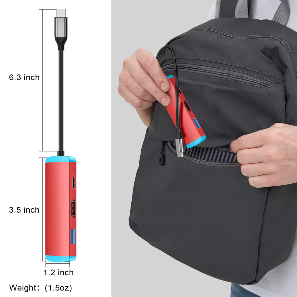 RuntoGOL Fast USB-C Hub Lite suit for Nintendo Switch