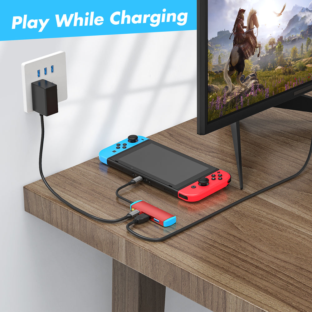 RuntoGOL Fast USB-C Hub Lite suit for Nintendo Switch
