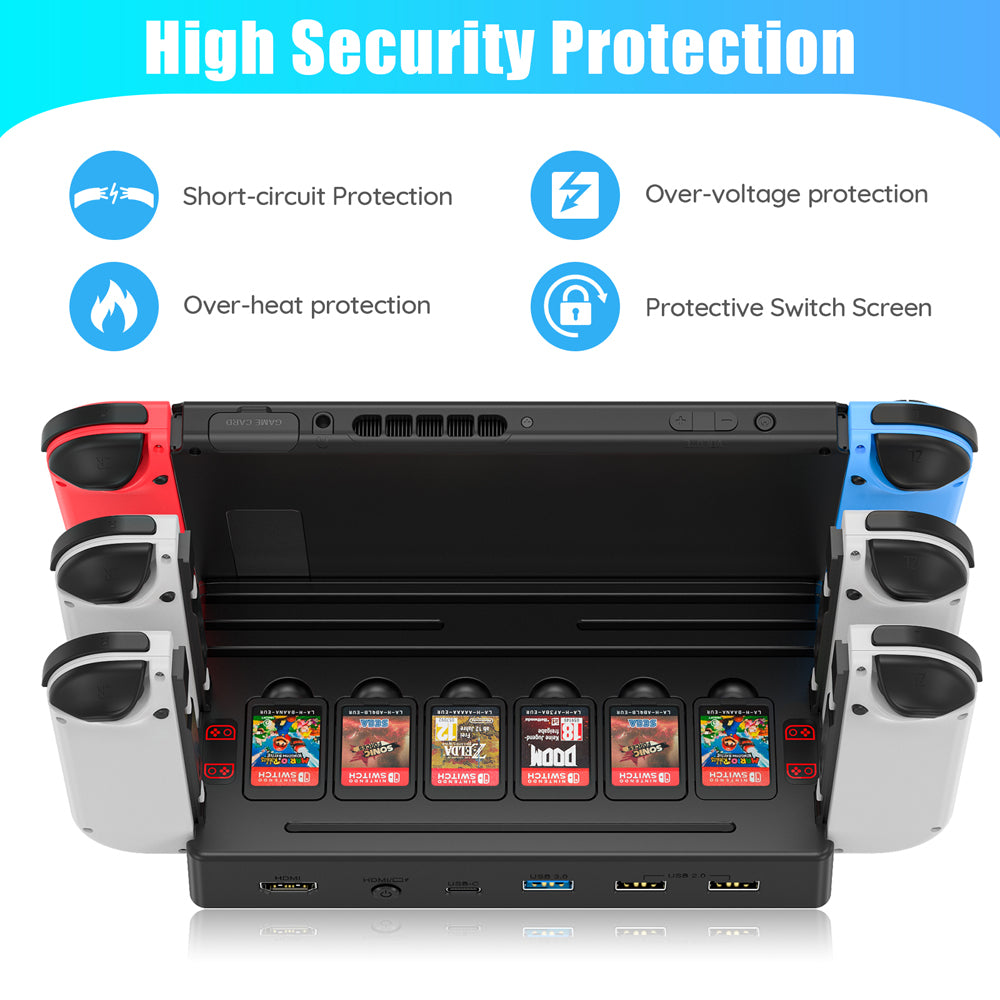 RuntoGOL Switch dock Plus (with Joy Charger) suitable for Nintendo Switch