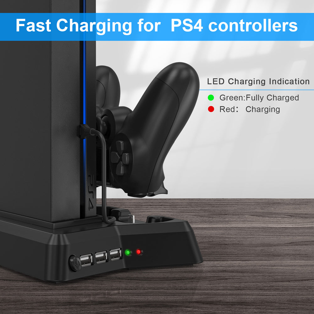 RUNTOGOL Controller Charger Station for PlayStation4/PS4Slim