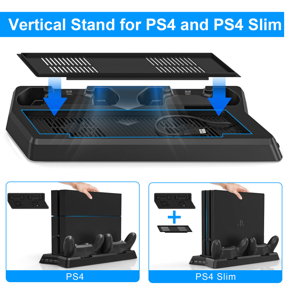 RUNTOGOL Controller Charger Station for PlayStation4/PS4Slim