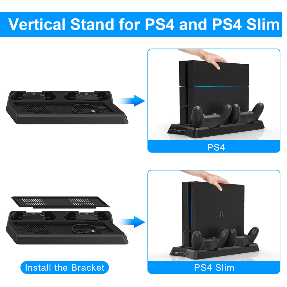 RUNTOGOL Controller Charger Station for PlayStation4/PS4Slim